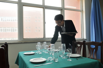 餐飲服務(wù)與客房管理實訓(xùn)室