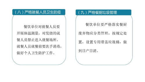 全市餐飲單位 做好疫情防控 確保食品安全 這些要點得知道