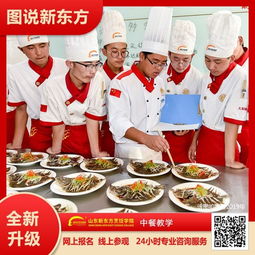 山東新東方大廚精英專業(yè)課程及就業(yè)推介
